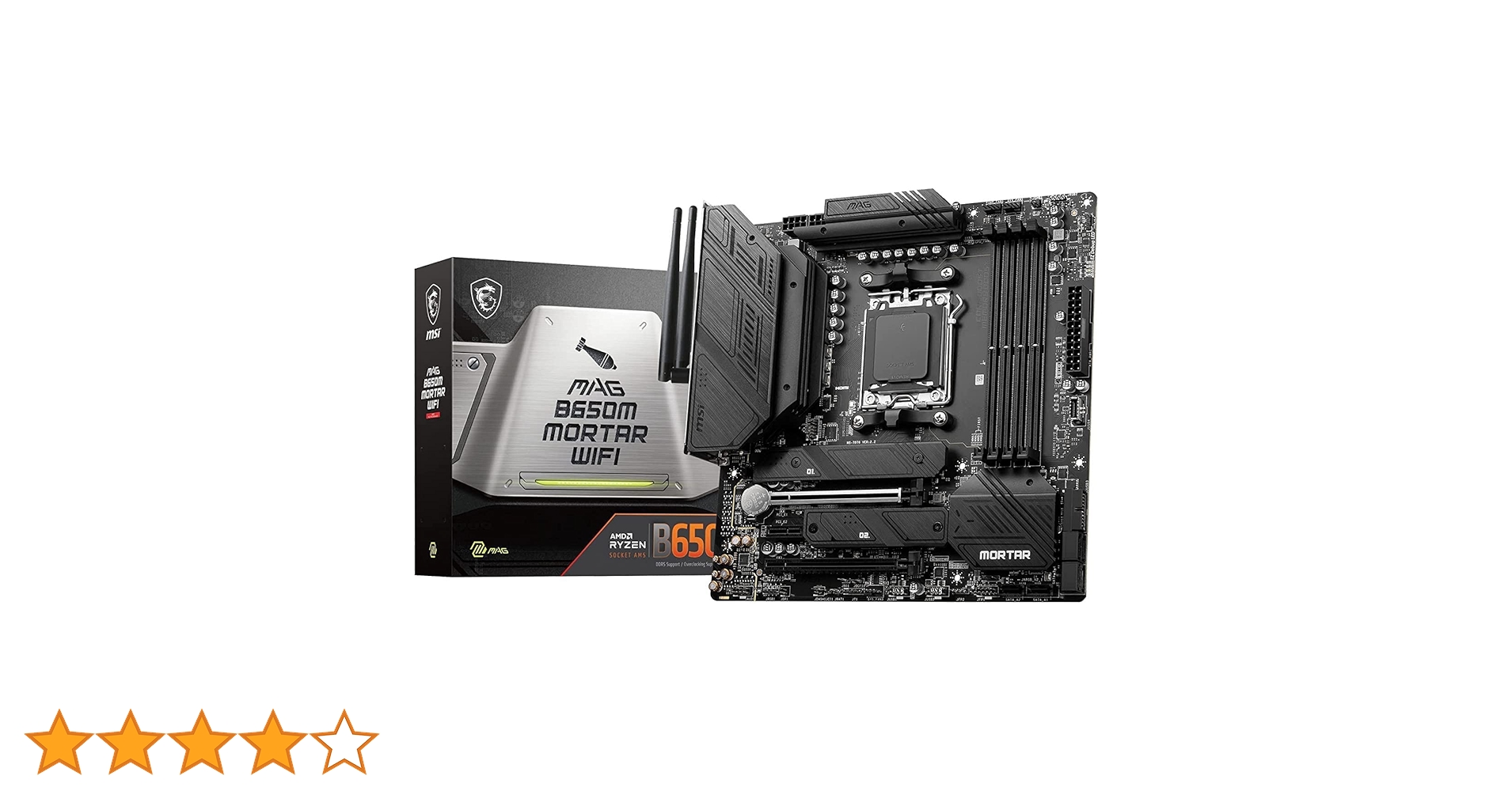 Amazon | MSI マザーボード MAG B650M MORTAR WIFI AMD Ryzen